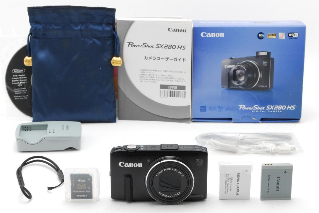 ほぼ未使用 Canon PowerShot SX280 HS #147