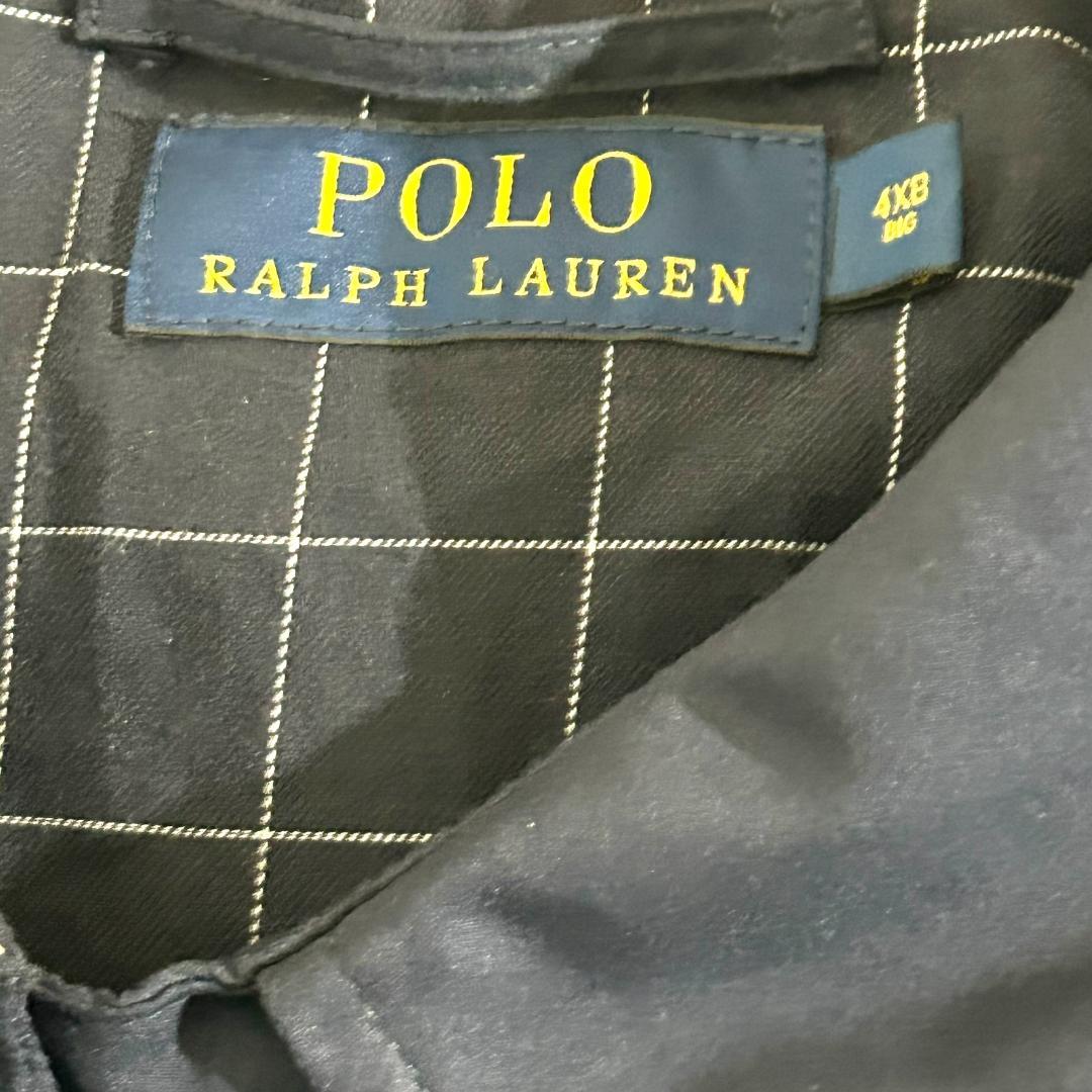 希少サイズ　ラルフローレン ポロ ジャケット ハリントンジャケット ネイビー