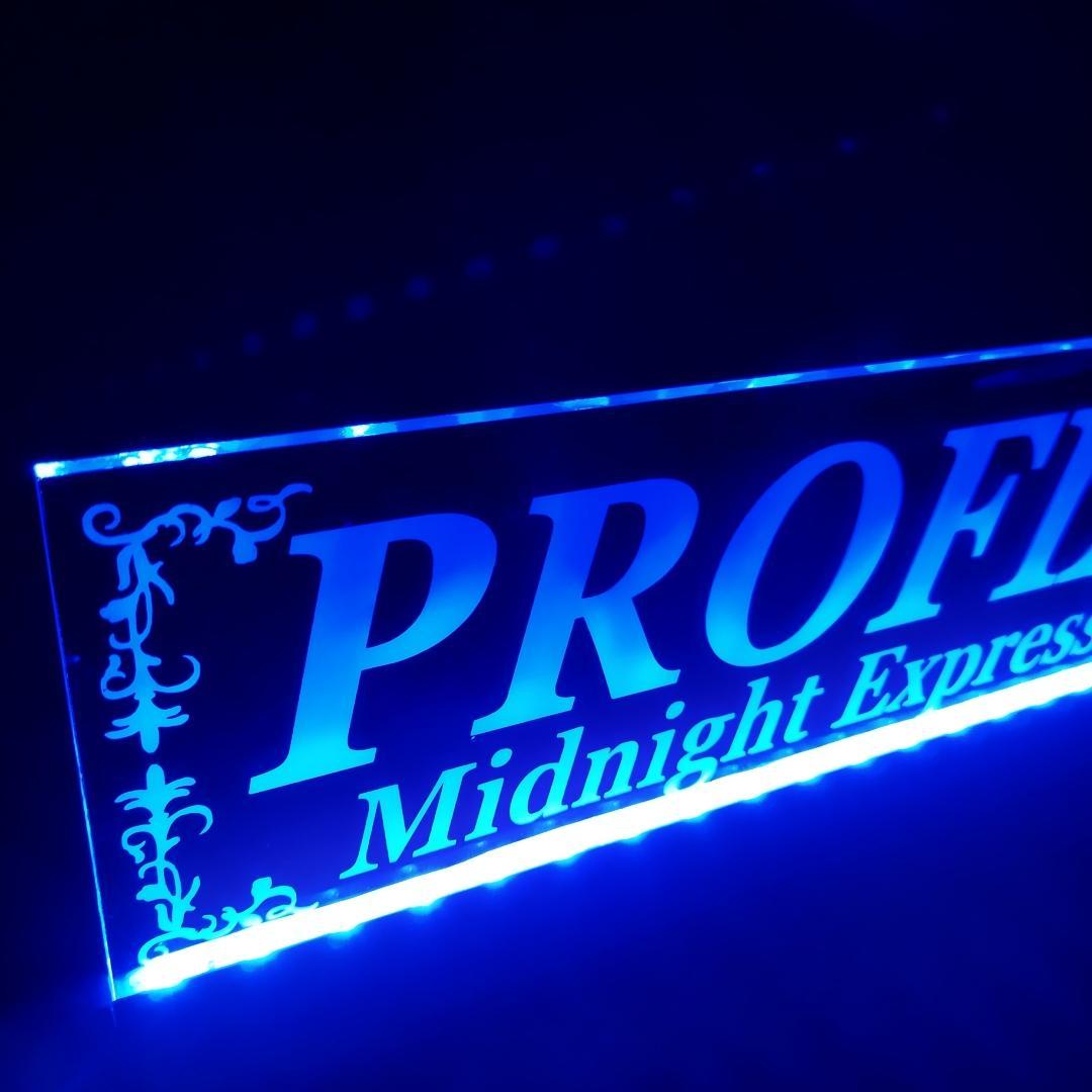 グランドプロフィア⑧ LEDアクリルプレート 日野 トラック アンドン 安全窓