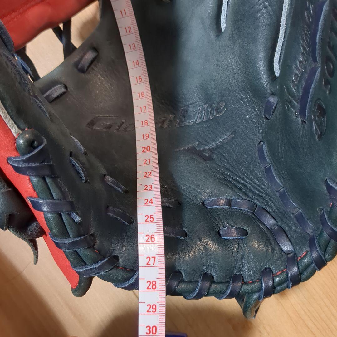 Mizuno ソフトボール用グローブ 赤/緑