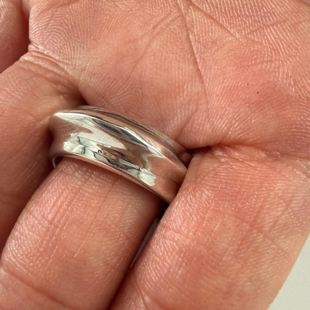 A&G ring with red stone エーアンドジー ストーン入20号