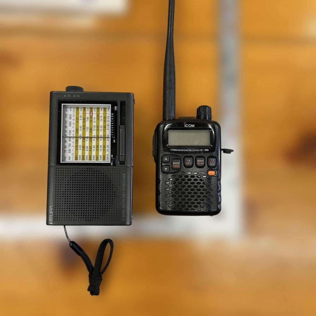 アイコム ICOM IC-R5 広帯域ハンディ受信機　エアバンド
