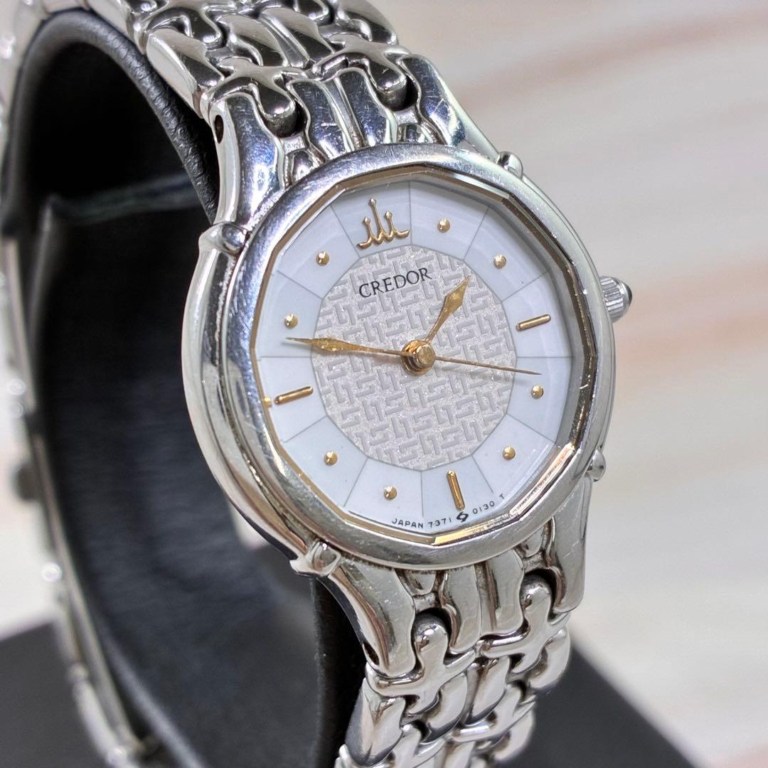 SEIKO CREDOR　セイコー クレドール　クオーツ 美品　可動