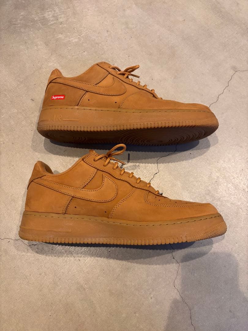 Supreme×Nike Air Force 1 Low Flax/Wheat