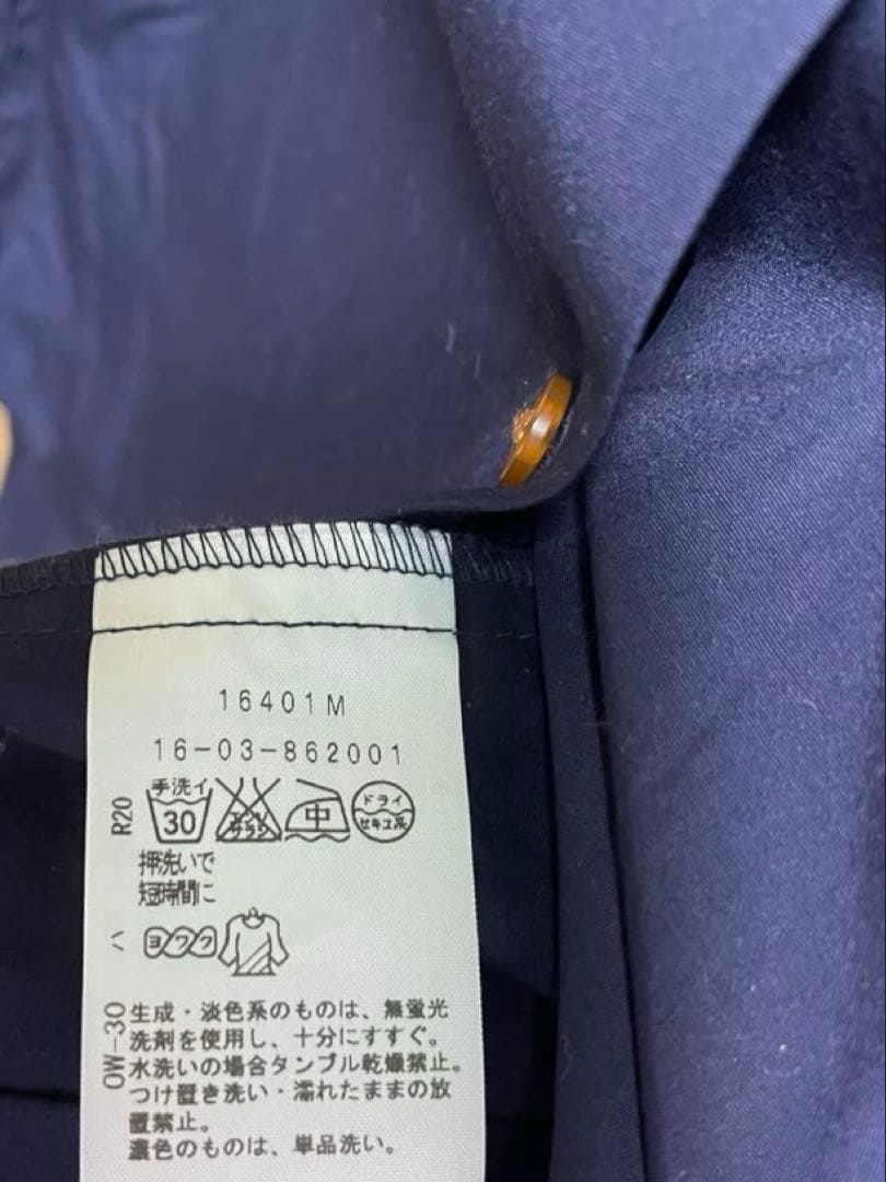 【極美品】Vivienne Westwood RED LABEL 長袖シャツ　紺