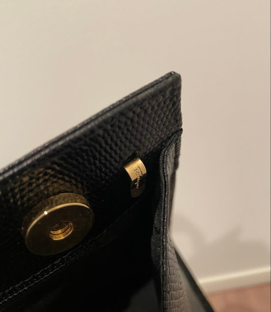 Salvatore Ferragamo ヴァラリボン 2wayハンドバッグ