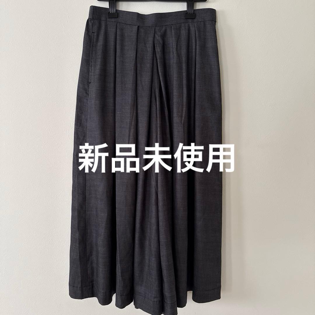 新品未使用 インゲボルグ ワイドパンツ ガウチョ キュロット デニム