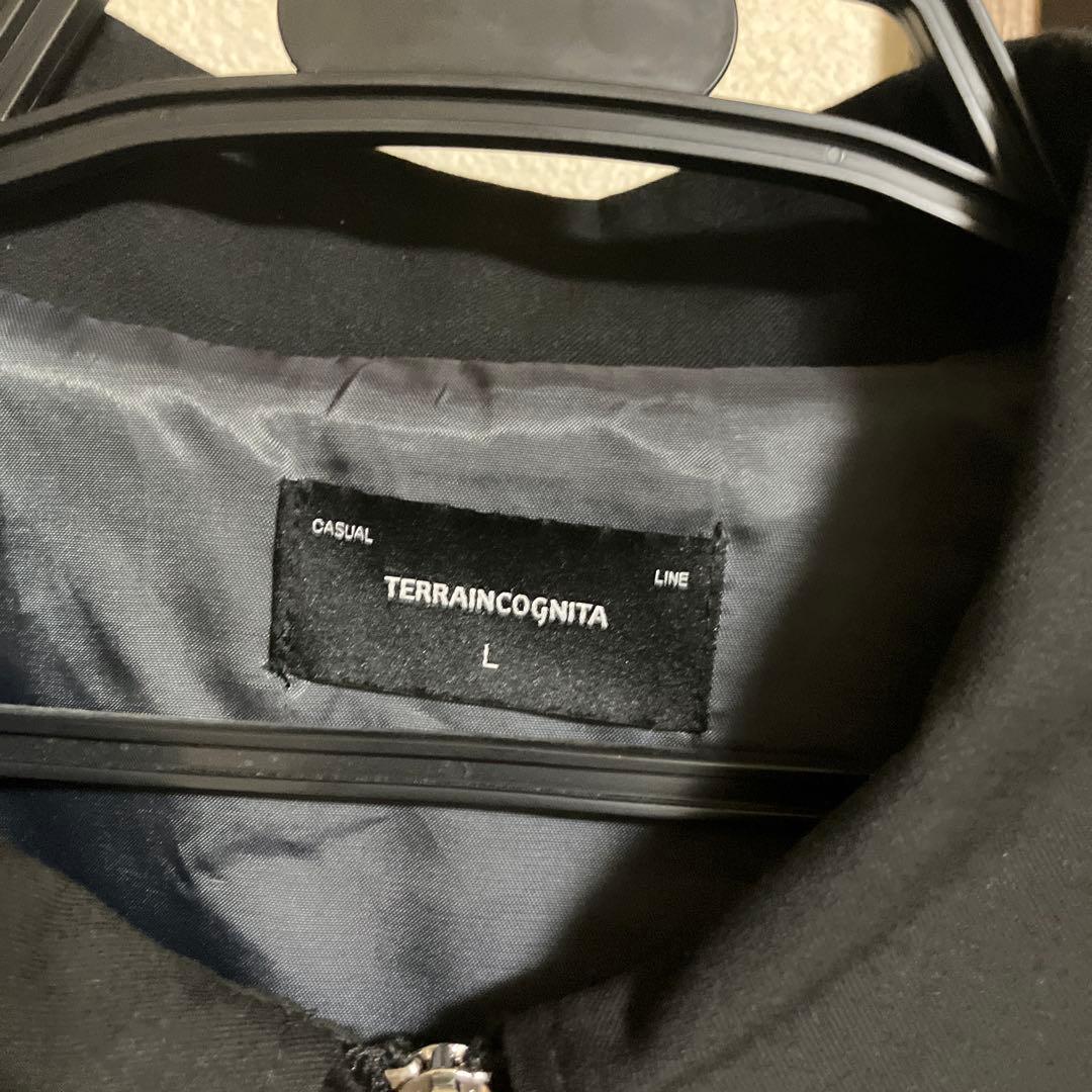 TERRAINCOGNITA シャツジャケット　ブラックL