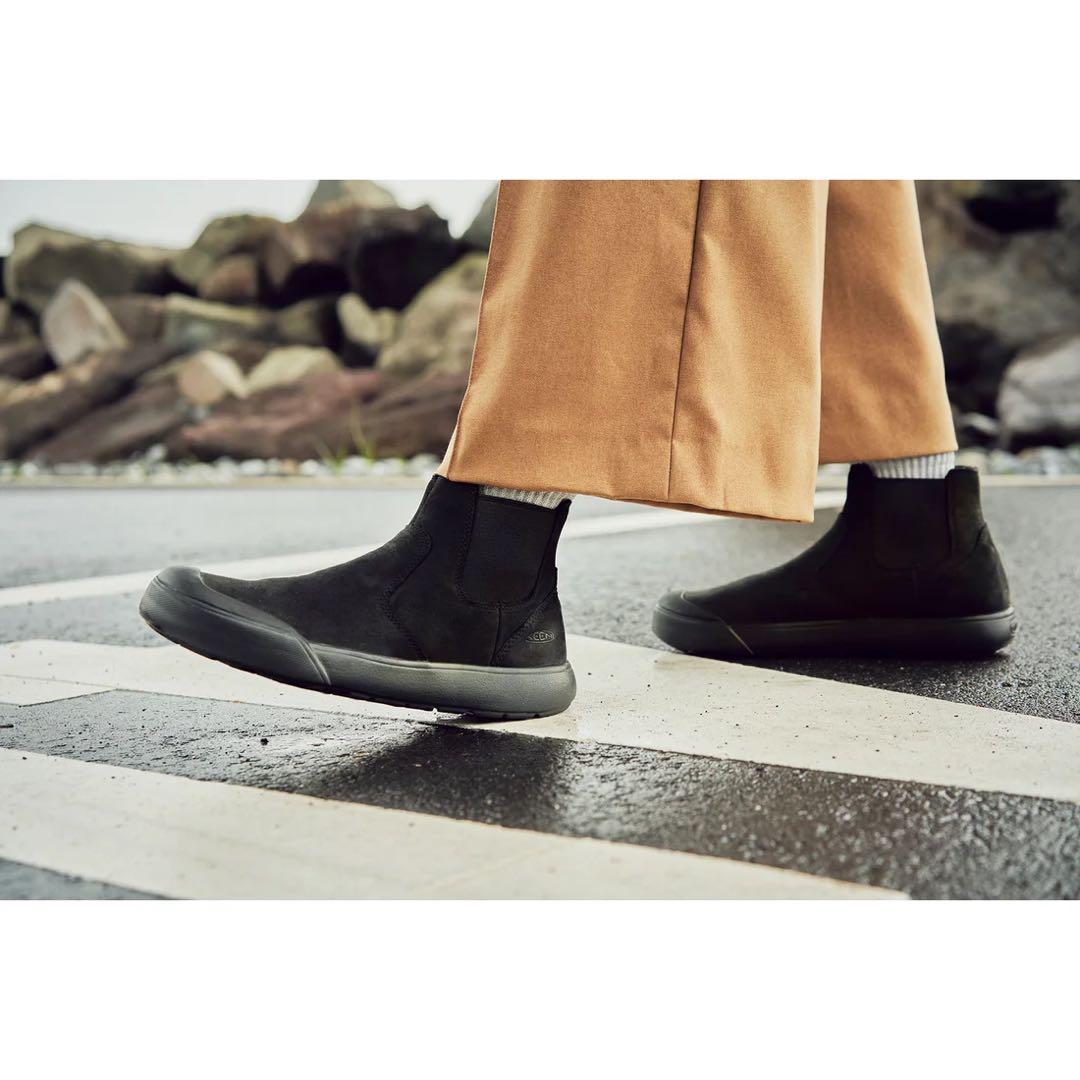 【新品未使用】KEEN （キーン）エレナ チェルシー ブーツ24㎝ 防水