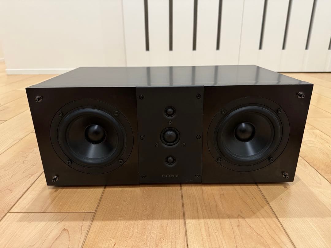 SONY センタースピーカー 2ウェイ ブラック
