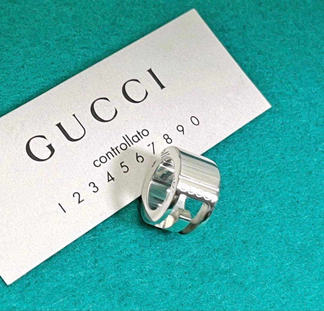 美品　GUCCI リングペンダント
