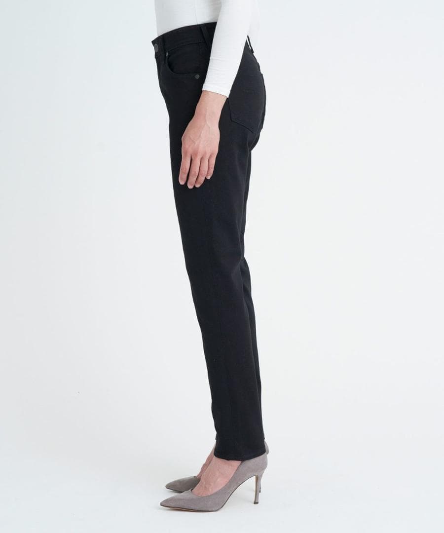 【新品・未使用】YANUK　RUTH(ルース)　スリムテーパード　ヤヌーク　黒