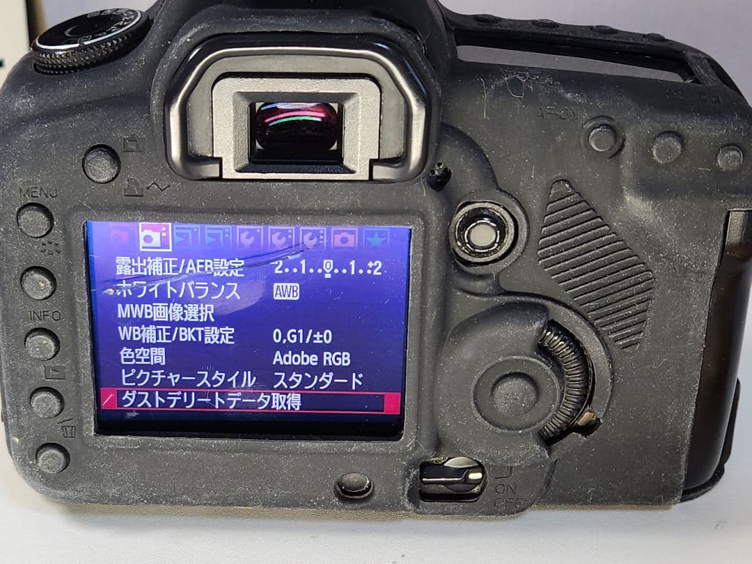 Canon EOS 5D Mark II シリコンカバーとバッテリーグリップ付き