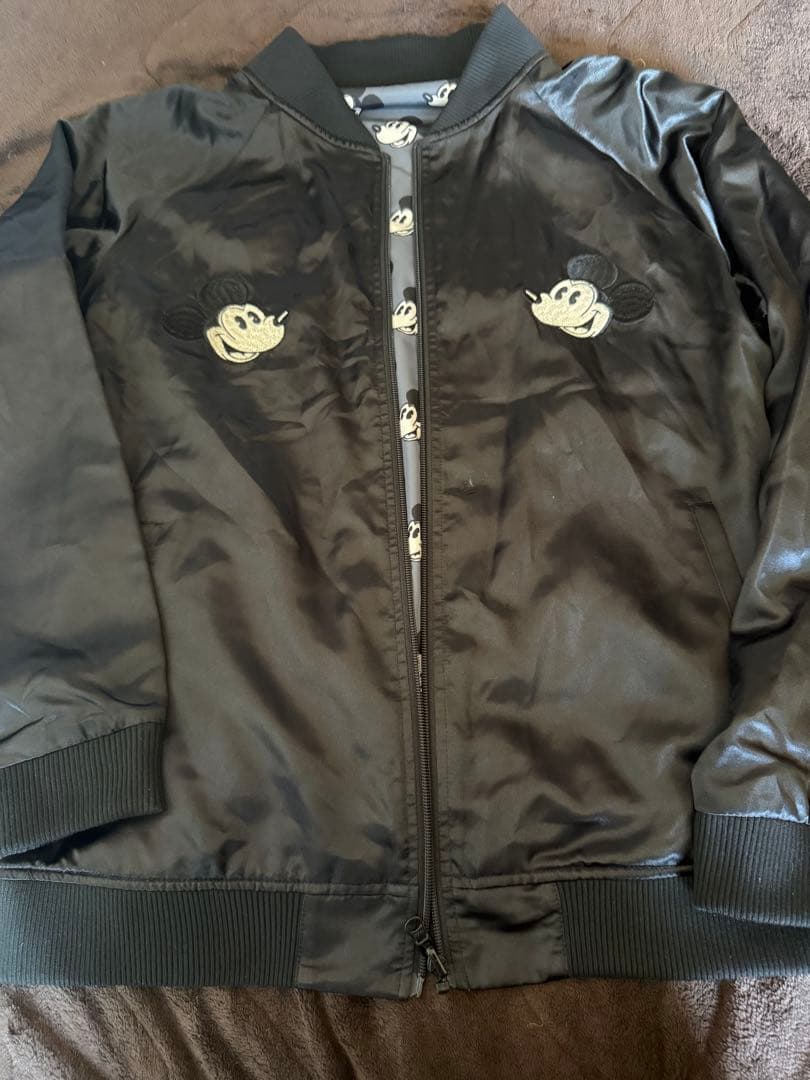 ミッキーマウス ナイロンジャケット　スカジャン