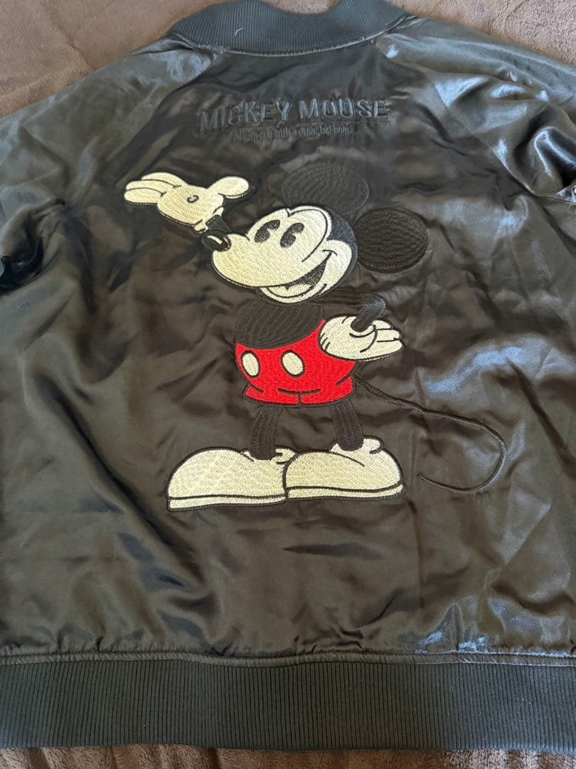 ミッキーマウス ナイロンジャケット　スカジャン
