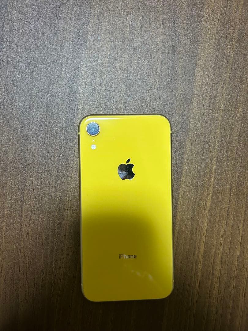 ［ジャンク品］Apple iPhone XR イエロー