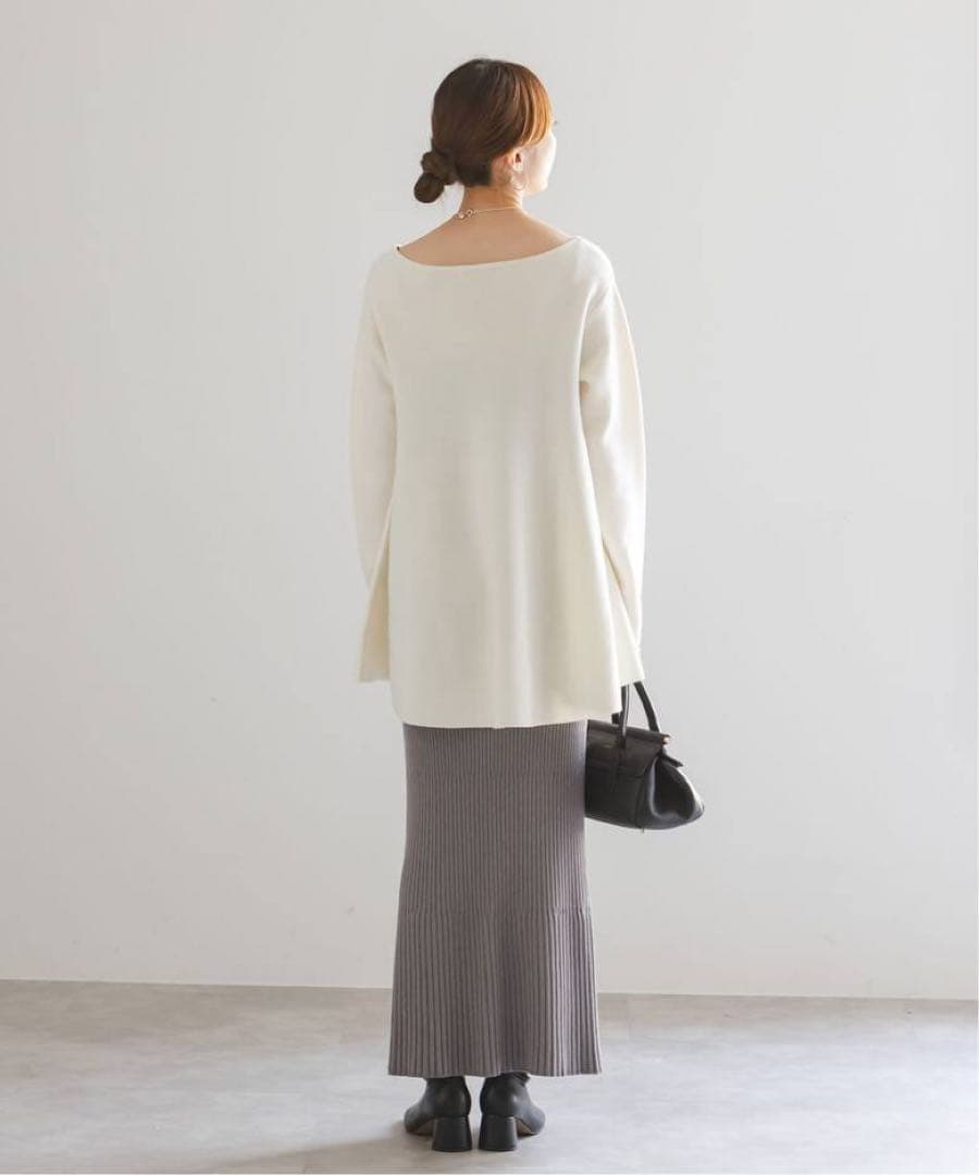 引越の為12/26まで値下げ⚠︎説明お読みください ノーブル リブニットスカート