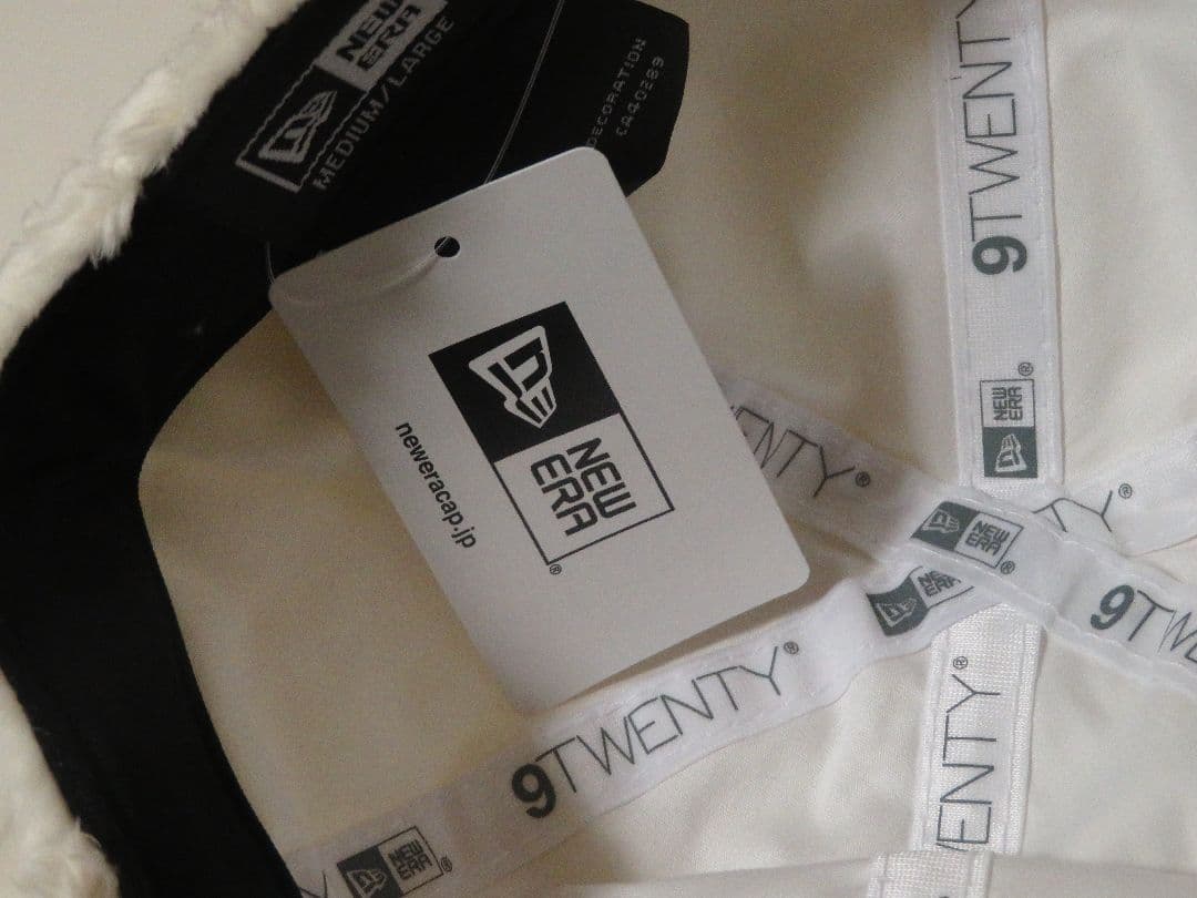 9TWENTY Micro Fur Rhinestone アイボリー