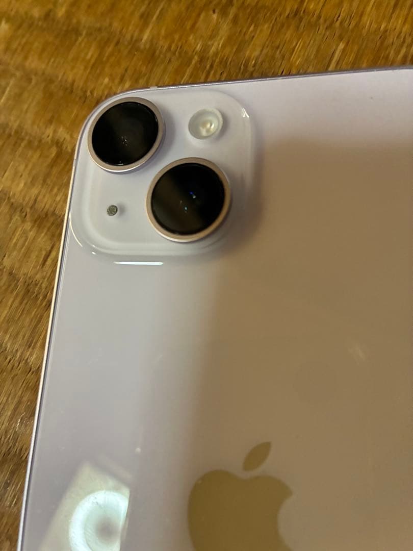 iPhone14パ–プル128ギガバッテリー94％修理交換なしおまけ多数　美品