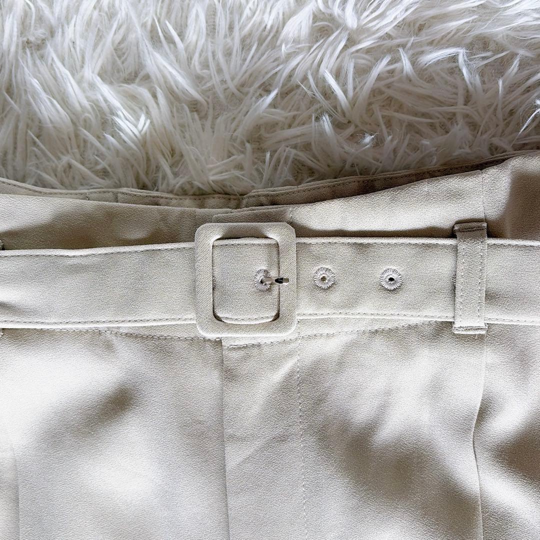 【グリーンレーベル】ダブルジャケット パンツ スーツセットアップ クリームカラー