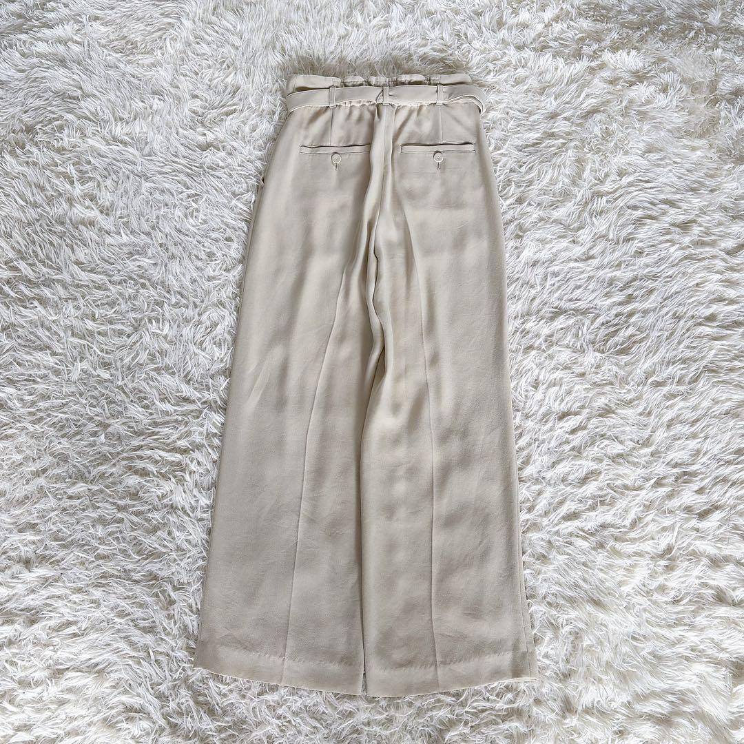 【グリーンレーベル】ダブルジャケット パンツ スーツセットアップ クリームカラー