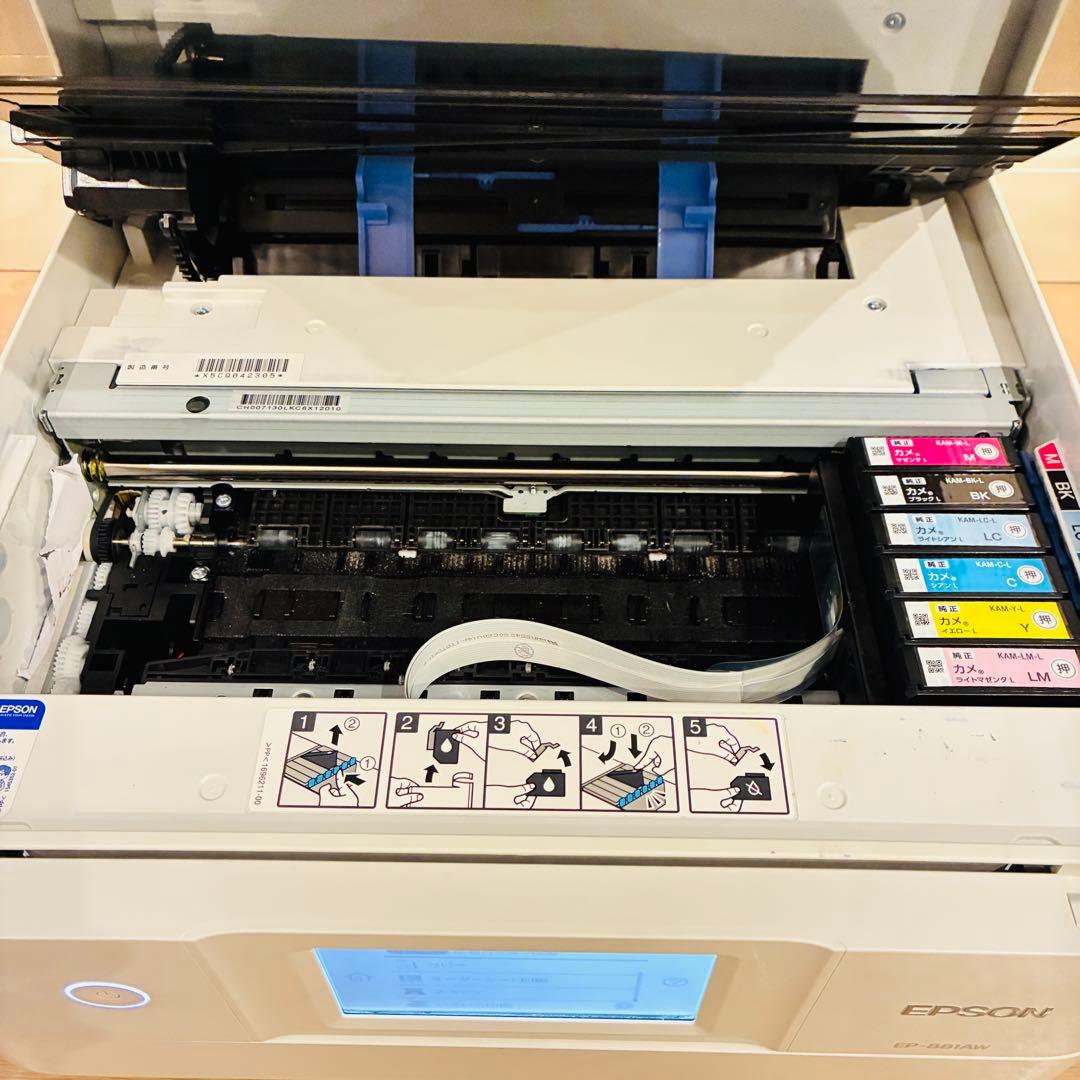 【ジャンク品】EPSON EP-881AW インクジェットプリンター