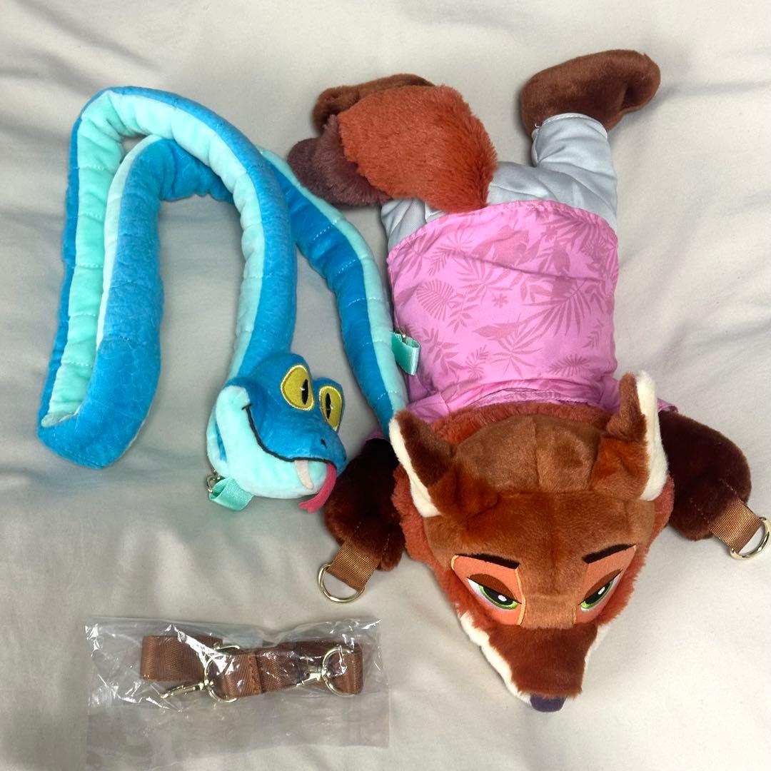 ニック・ワイルド ゲイリー　マルチポシェット　ズートピア2 ストラップ付き