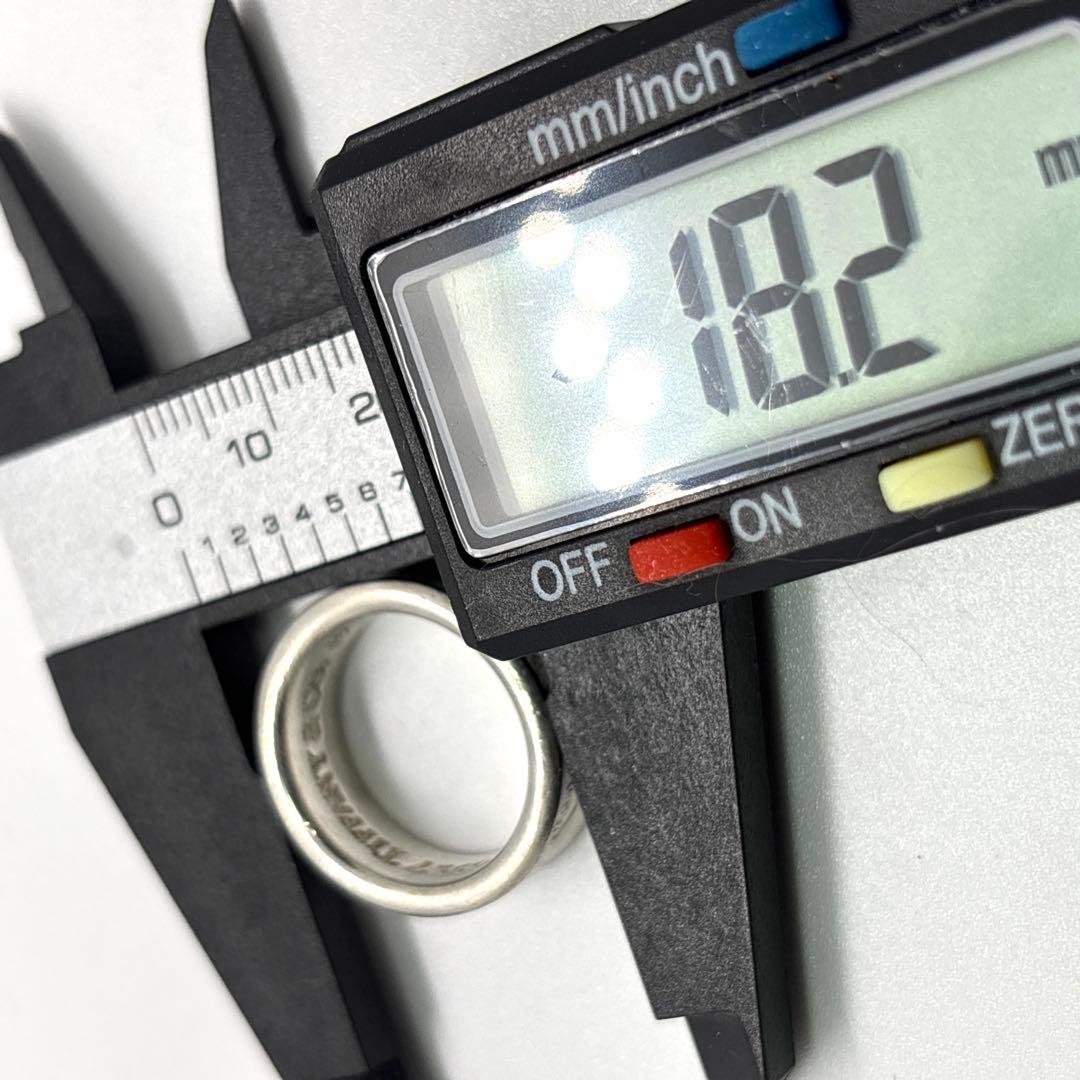 ロロティファニー ナロー リング シルバー925 SV925 12.5号