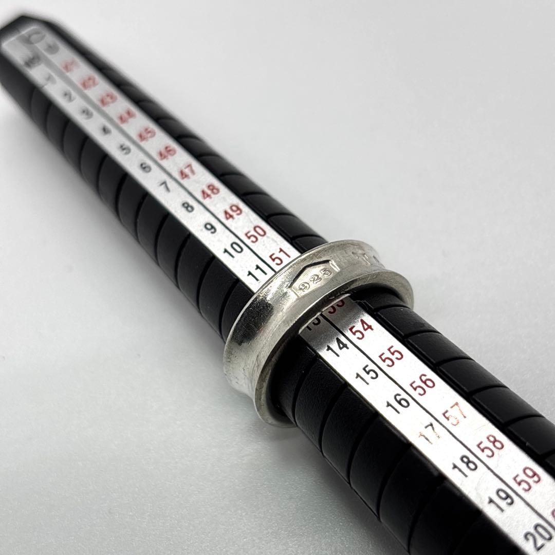 ロロティファニー ナロー リング シルバー925 SV925 12.5号