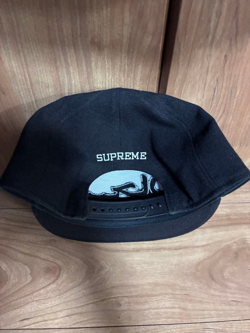 新品同様　シュプリーム 21/FW アラビック　5パネルキャップ　正規品