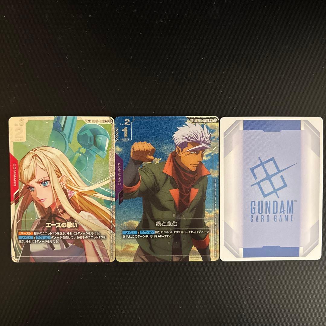 エースの戦いと鉄と血とのパラレルのセット