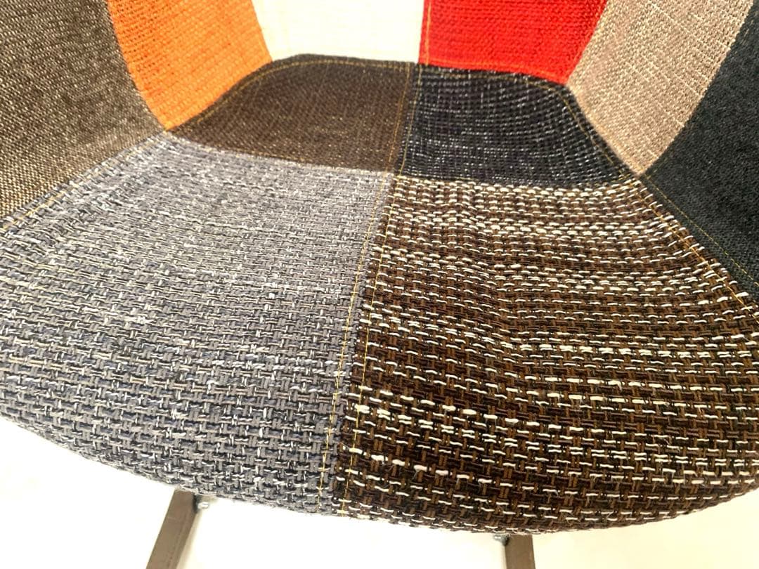 レア 美品 イームズチェア パッチワーク ロッキングチェア カラフル