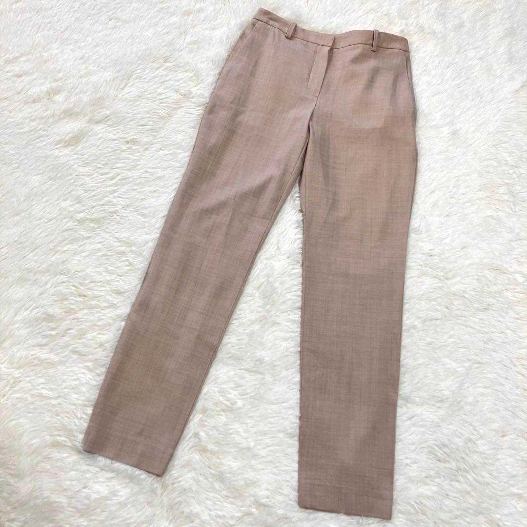 セオリー 現行 ノーカラージャケットパンツセットアップ 入学式 M スーツ上下