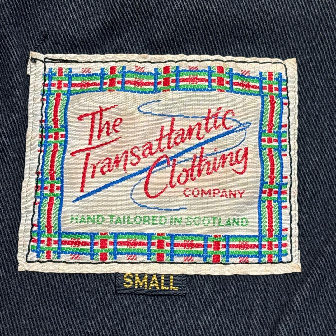 スコットランド製 Transatlantic Clothing レザーベスト S
