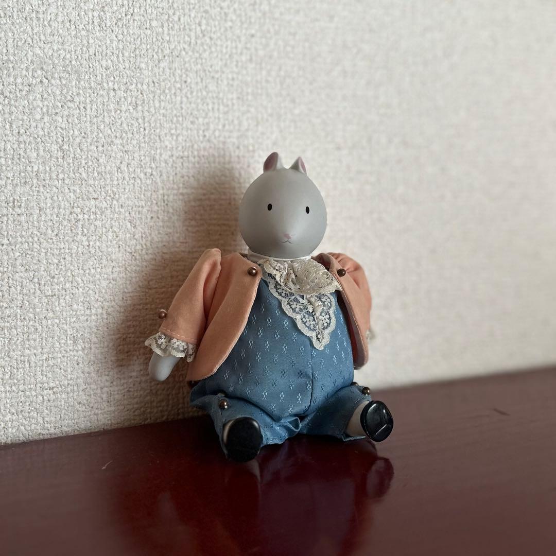 ヴィンテージ ネズミのビスクドール（チャイナヘッドドール・ミニョネット）送料込