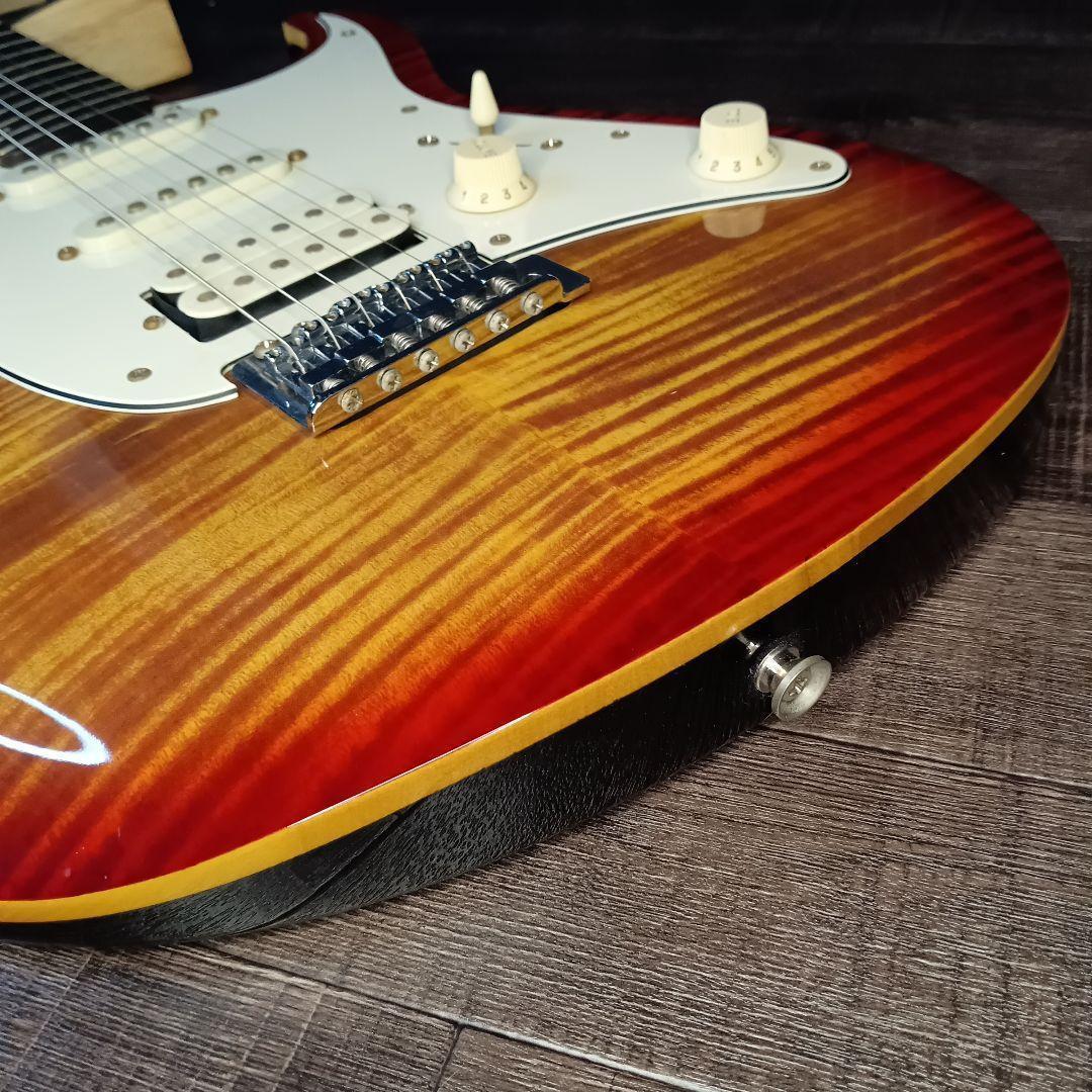 トラ目 虎杢 CORT コルト エレキギター SSH ストラトキャスター ST