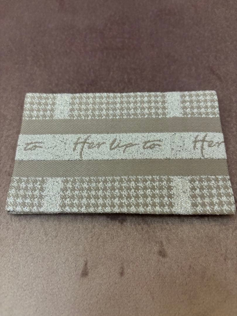 HLT Jacquard Vanity Bag herlipto 値下げ不可