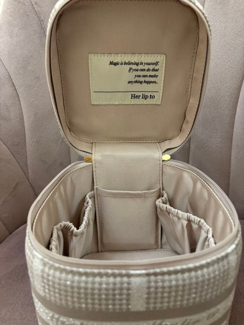 HLT Jacquard Vanity Bag herlipto 値下げ不可