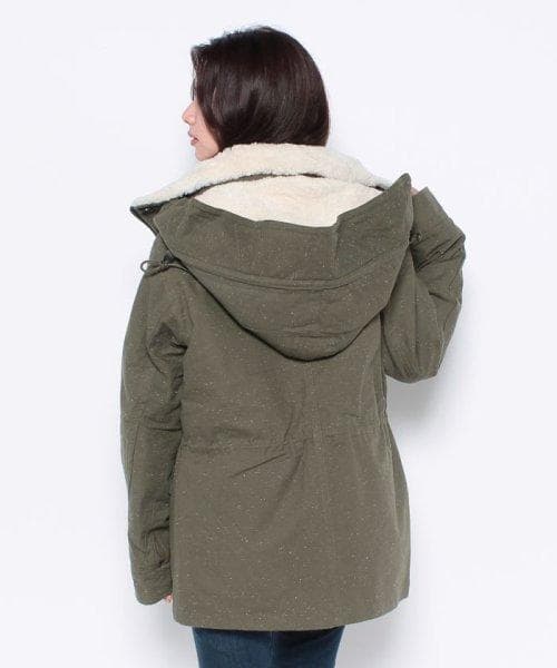 新品タグ付＊定価１４万円 とにかく暖かい♪デンハム モッズパーカー付コート