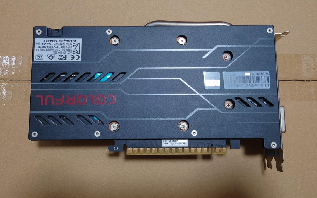 グラフィックボード・グラボ・ビデオカード Colorful GeForce RTX 2060 SUPER 8GB