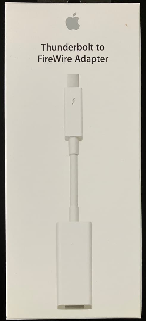 Apple純正 Thunderbolt - FireWireアダプタ A1463