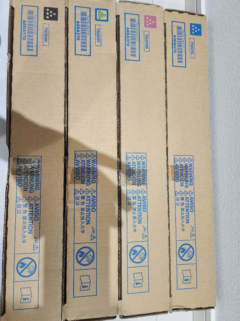 トナーカートリッジセットTN-3YBKTN-3YCM TN-3YMTN-3YEL