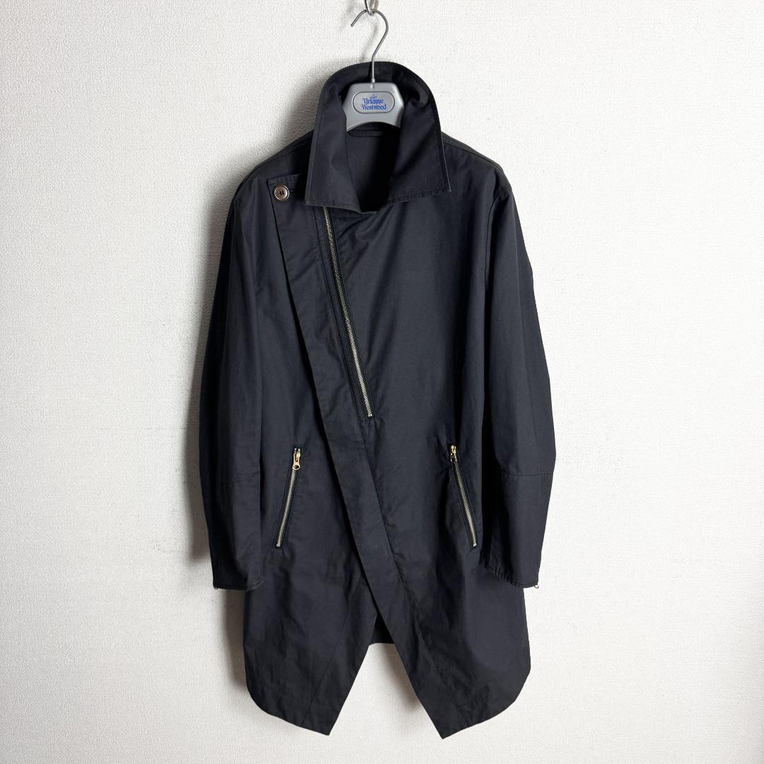 【超高級モデル☆上品デザイン】ヴィヴィアンウエストウッド ライダースコート