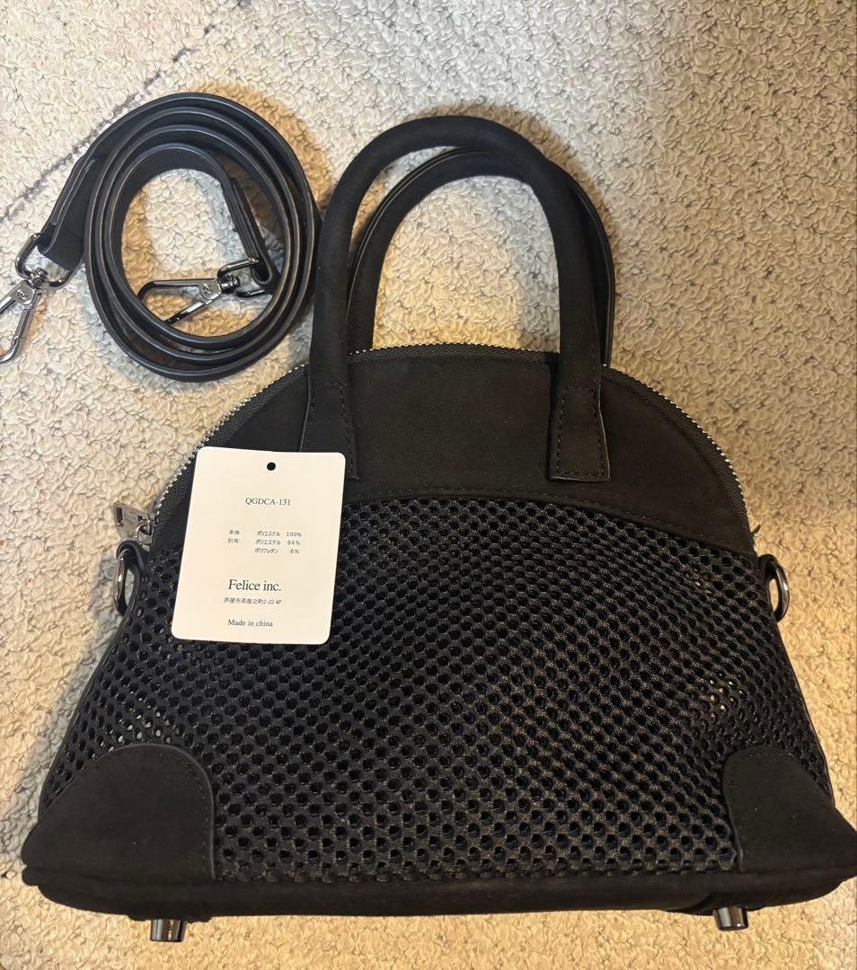 新品 Decollte Accessory メッシュバッグ ブラック　Sサイズ