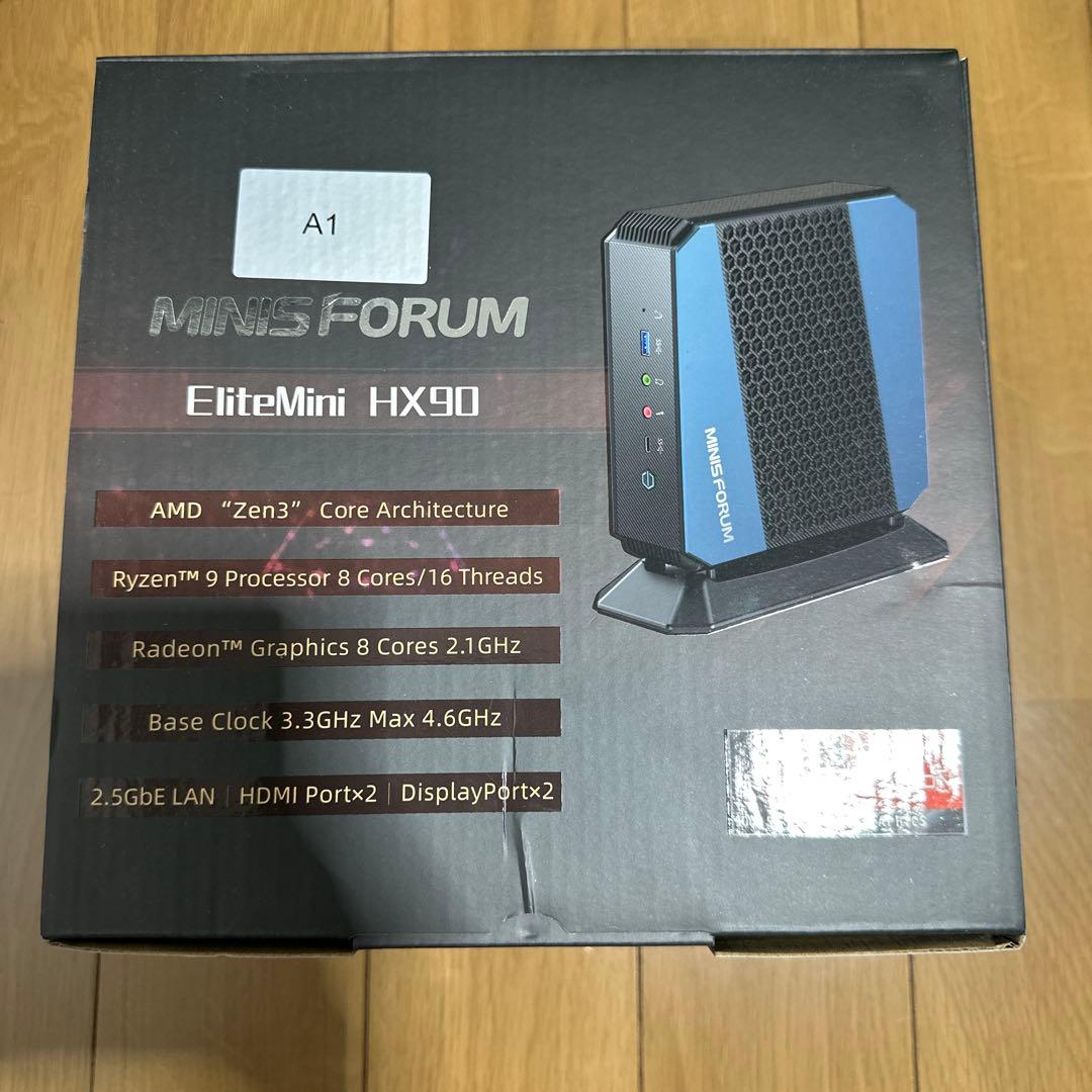 値下げ価格！高性能ミニPC Minisforum HX90