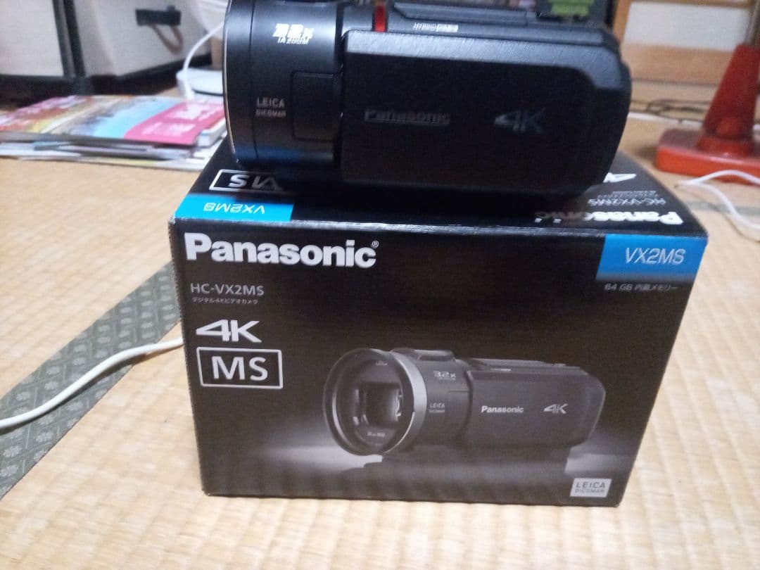 Panasonic HC-VX2MS 4Kビデオカメラ展示品