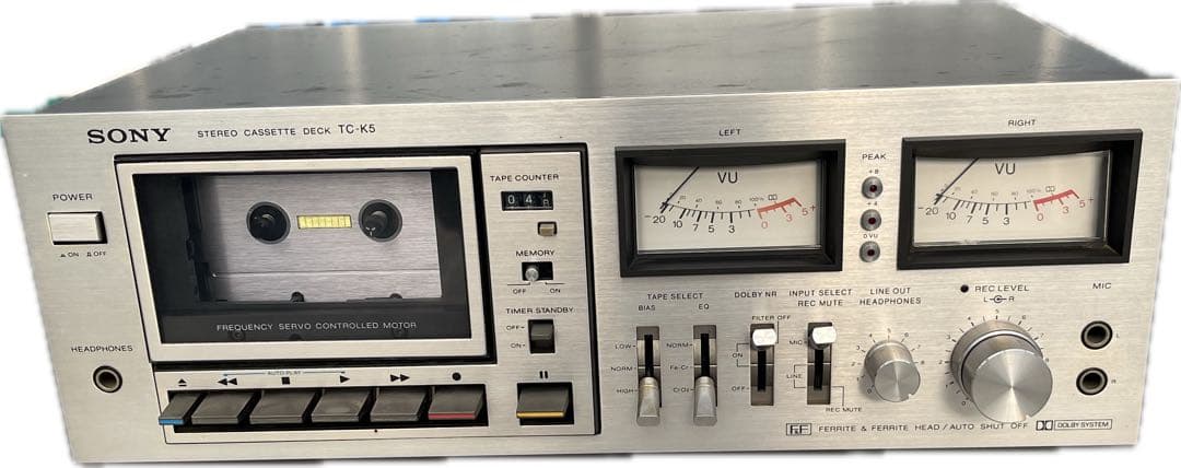 SONY カセットデッキ TC-K5