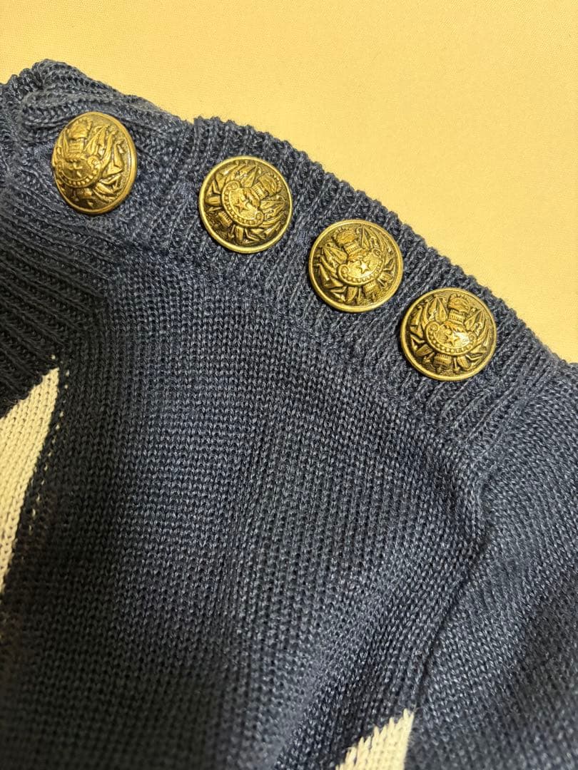 BALMAIN ユニオンジャックセーター 長袖