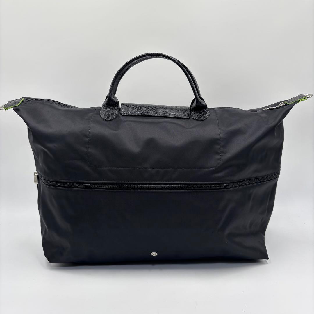 【極美品】 LONCHAMP ロンシャン 2way ボストンバッグ 大容量 黒