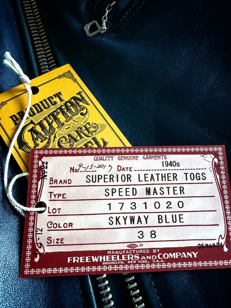 フリーホイーラーズ　freewheelers スピードマスター　レザートグス